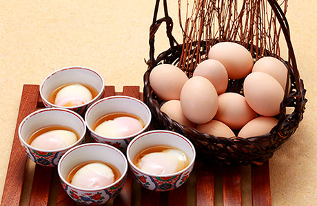 飛騨荘川の温玉子